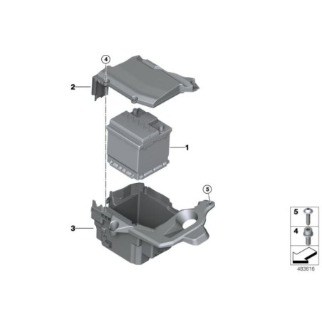 Batterie de démarrage lithium-ion (69AH)